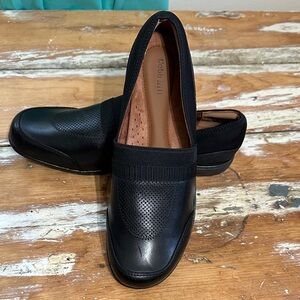 Cobb Hill by New Balance Black Slip-On Loafers